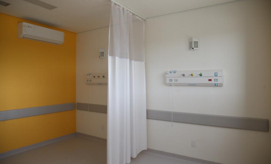 Instalações do Hospital Regional de Ivaiporã que terá 104 leitos, sendo 10 reservados para Unidade de Terapia Intensiva (UTI), centro cirúrgico e enfermarias.  Ivaipora, 14/04/2020 - Foto: Geraldo Bubniak/AEN