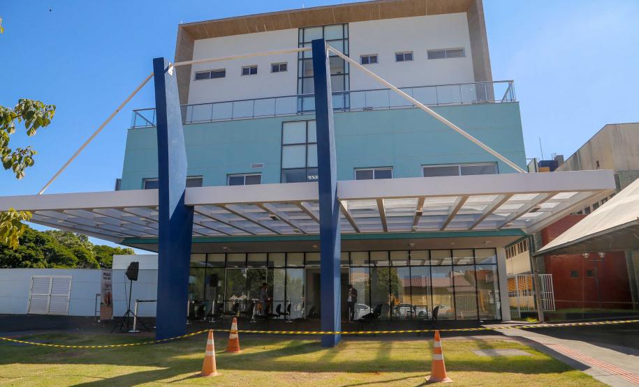 23/04/2020 Governador Carlos Massa Ratinho Junior, entrega leitos do Hospital Universitario de Londrina.Foto Gilson Abreu