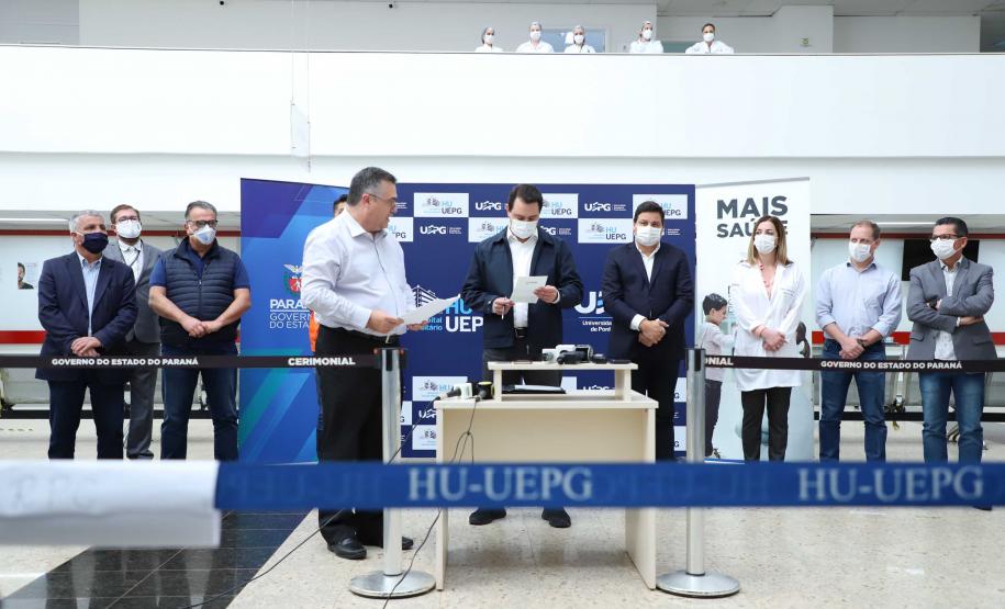 Governo destina R$ 28 milhões para HU dos Campos Gerais