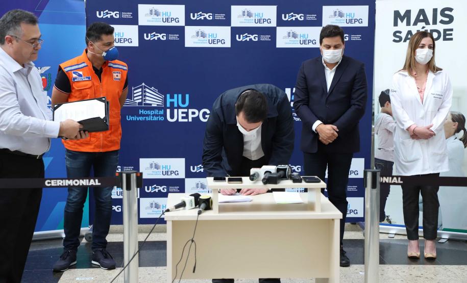 Governo destina R$ 28 milhões para HU dos Campos Gerais