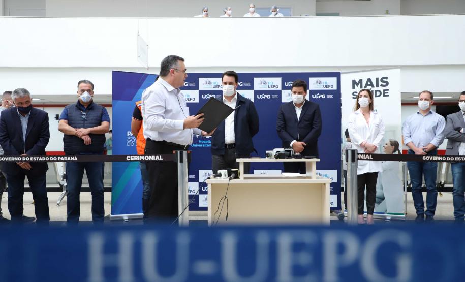 Governo destina R$ 28 milhões para HU dos Campos Gerais