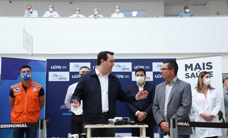 Governo destina R$ 28 milhões para HU dos Campos Gerais