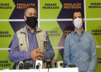 Primeiro lote com vacinas da Pfizer chega ao Paraná