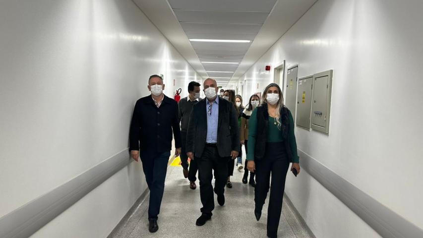 Após vistoria, Hospital Regional de Guarapuava receberá obras para alcançar pleno funcionamento