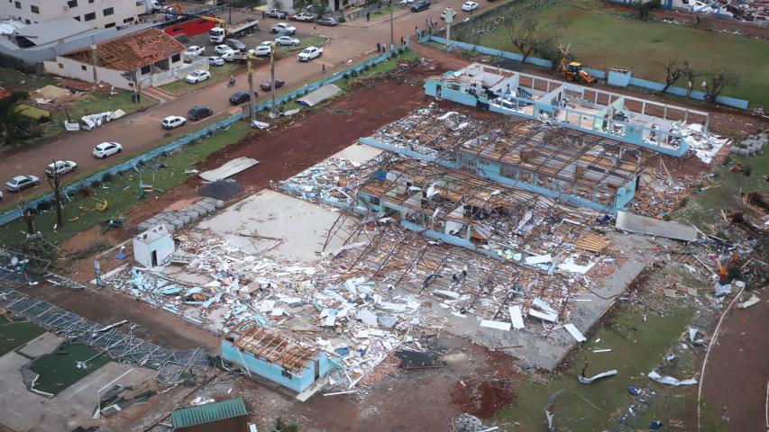 Equipes da Saúde do Paraná já fizeram 750 atendimentos a vítimas do tornado