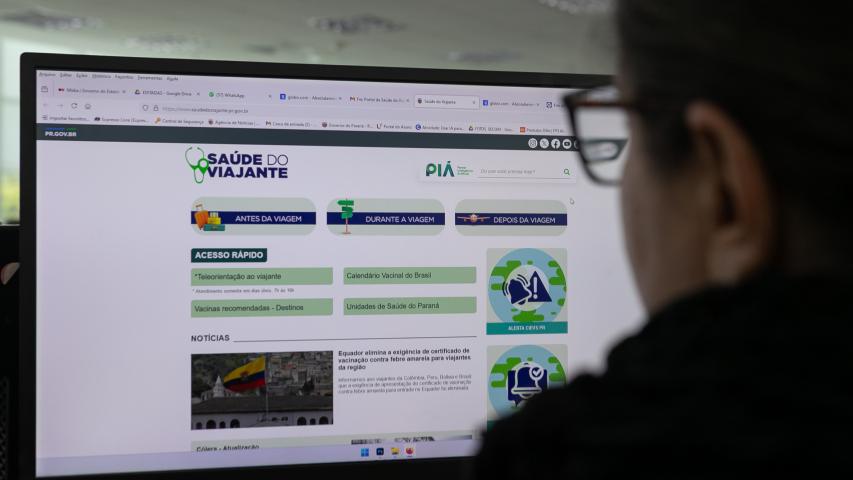 Portal Saúde do Viajante registra média de 700 mil acessos por ano